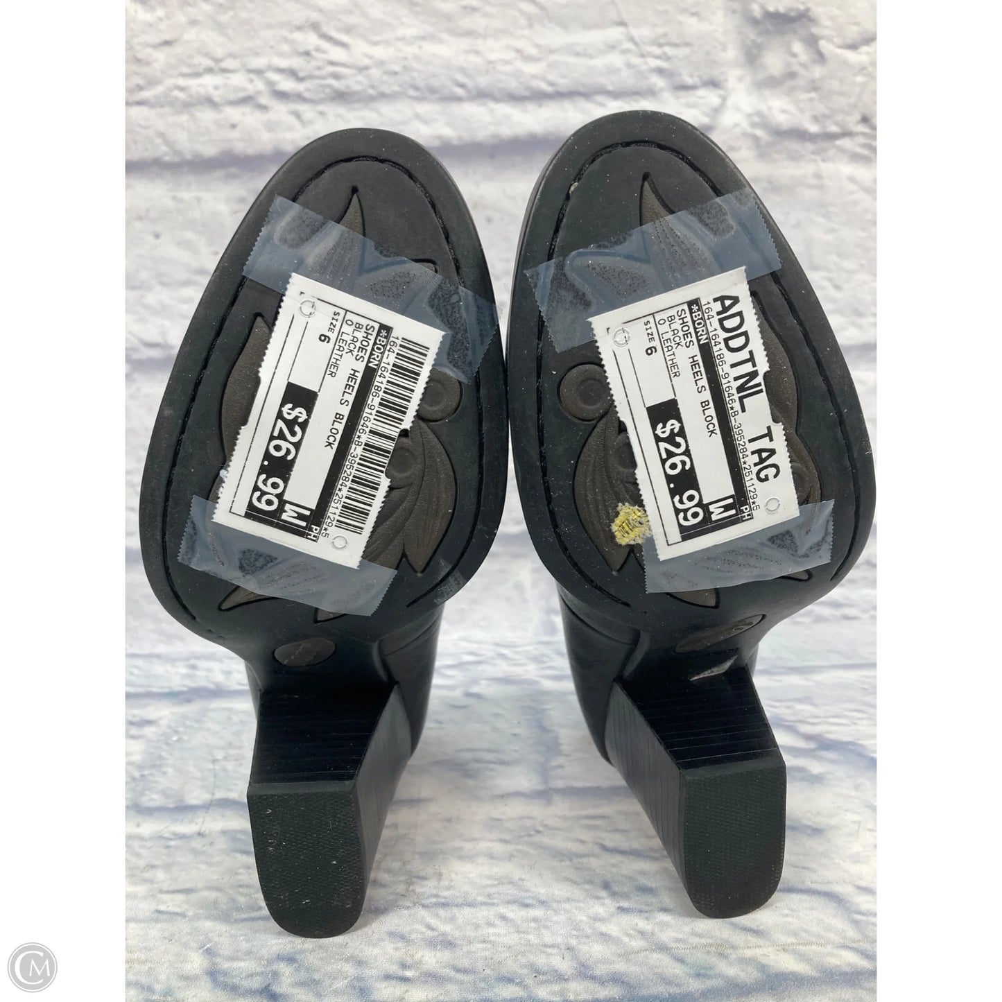 Shoes Heels Block By Born In Black, Size: 6