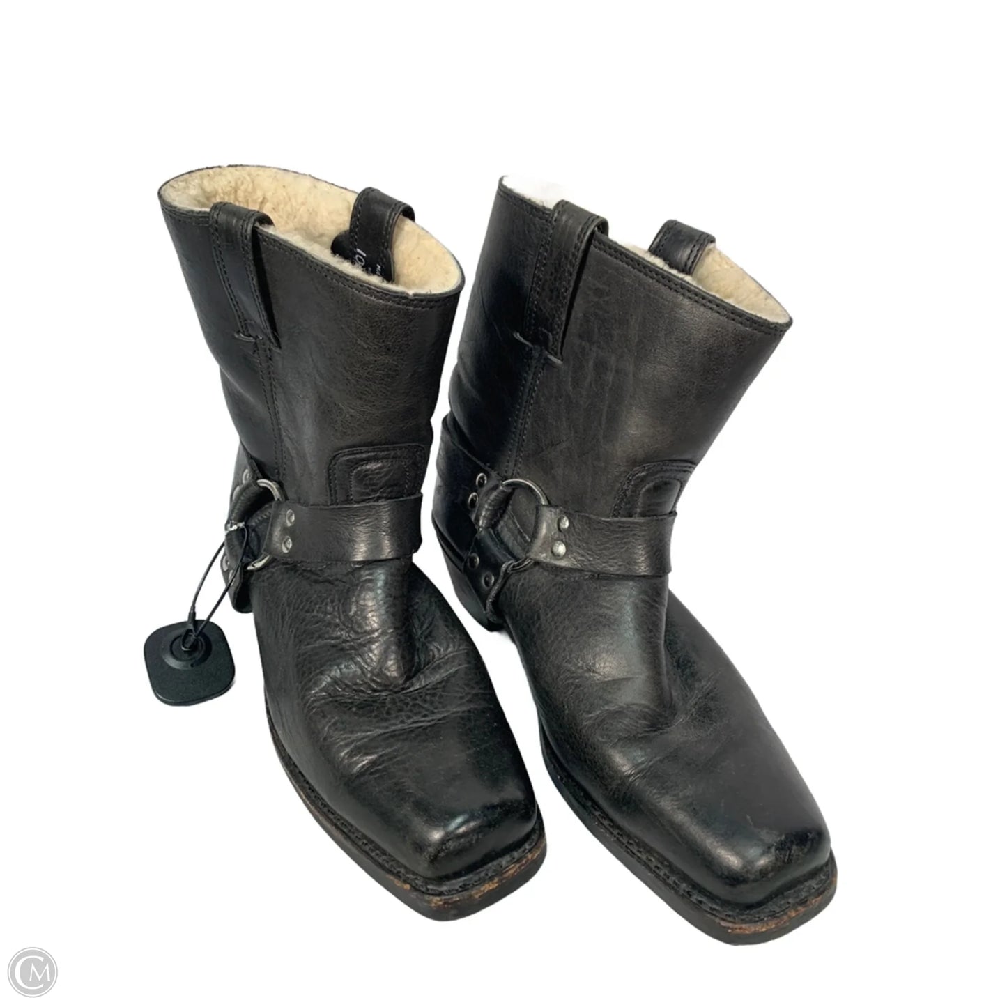 Boots Designer By Frye In Black, Size: 10