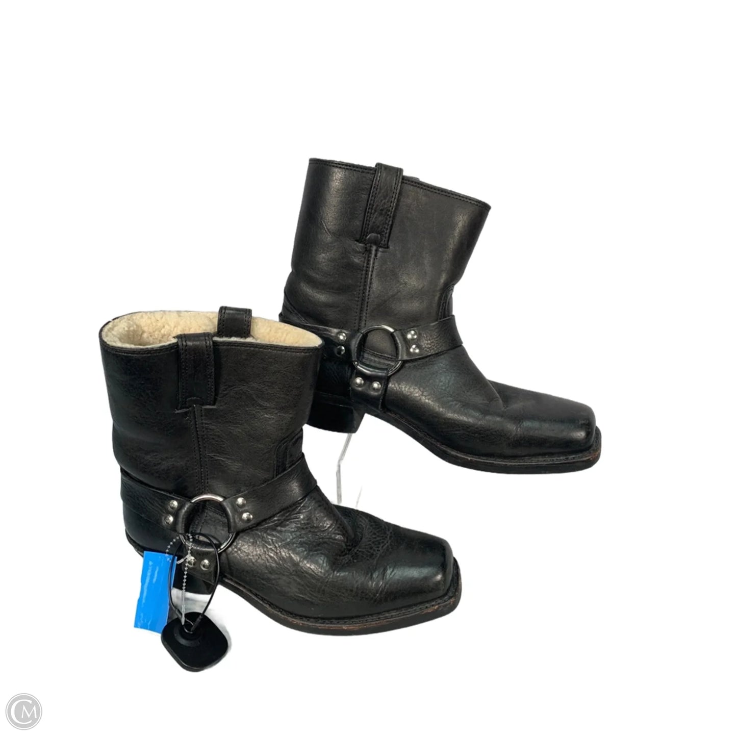 Boots Designer By Frye In Black, Size: 10