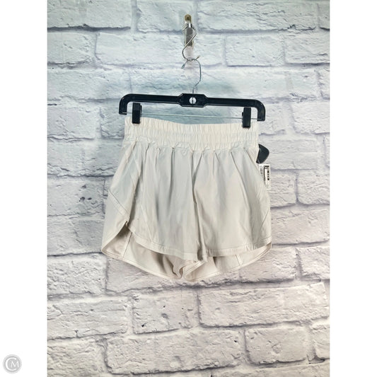 Athletic Shorts By Lululemon In White, Size: S