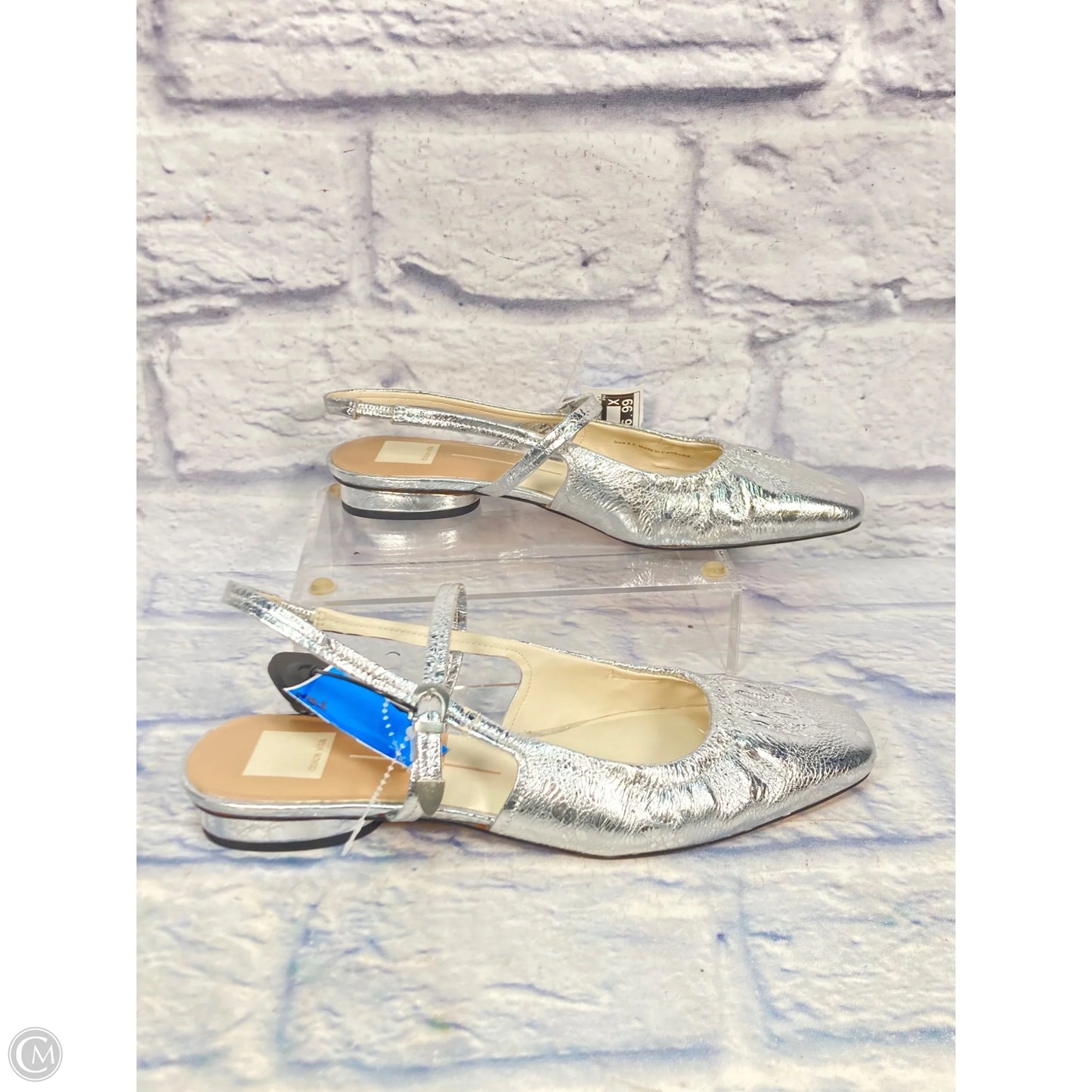 Shoes Flats By Dolce Vita In Silver, Size: 9.5