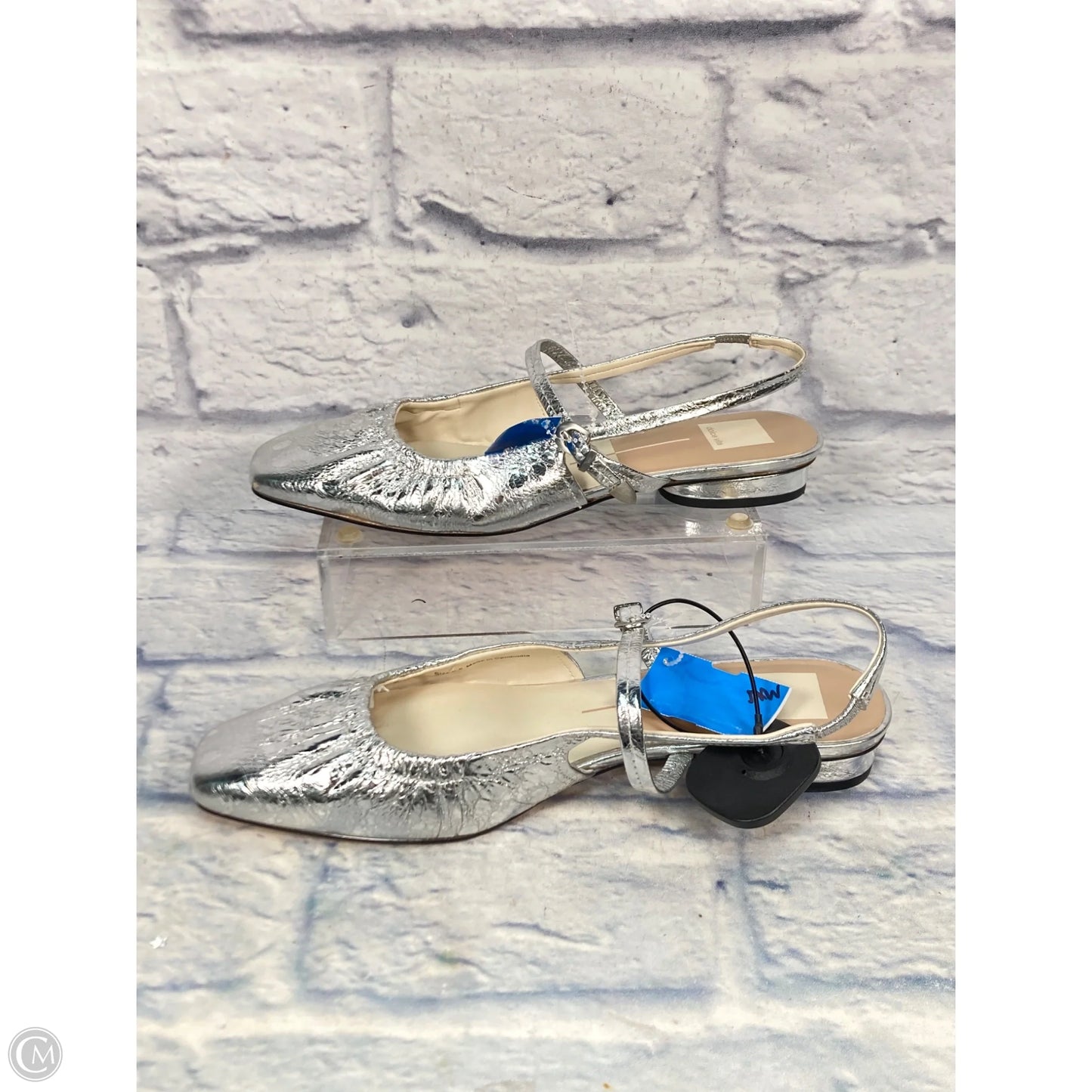 Shoes Flats By Dolce Vita In Silver, Size: 9.5