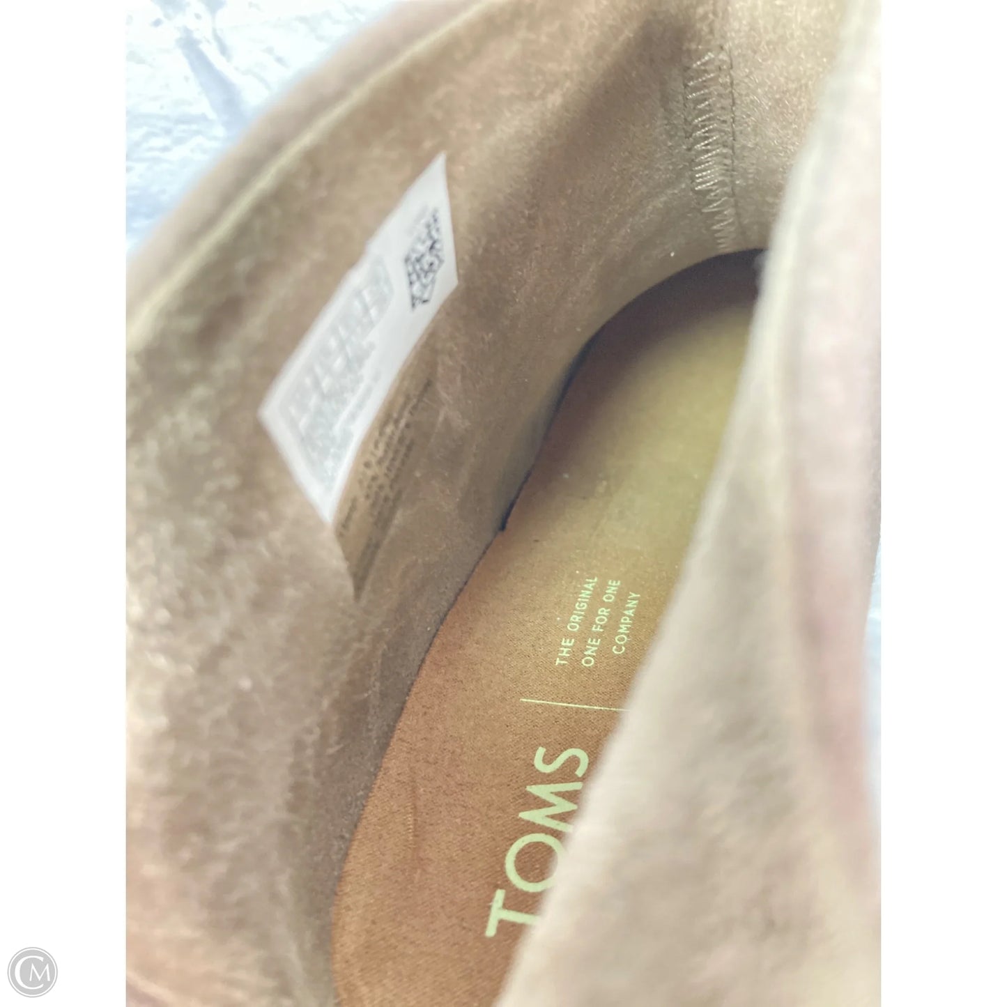 Boots Ankle Heels By Toms In Tan, Size: 7