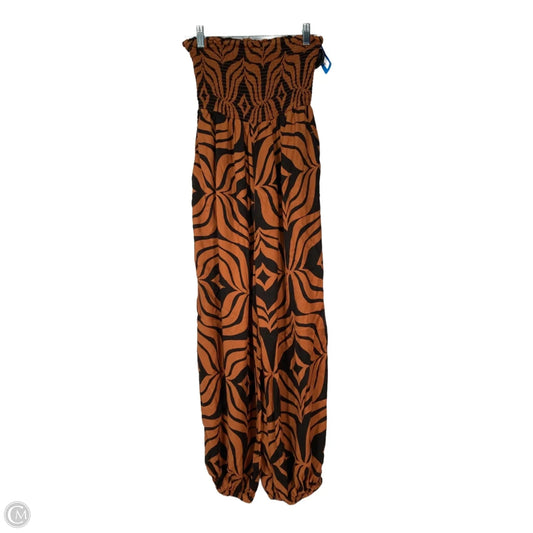 Jumpsuit By Anthropologie In Black & Brown, Size: Xs