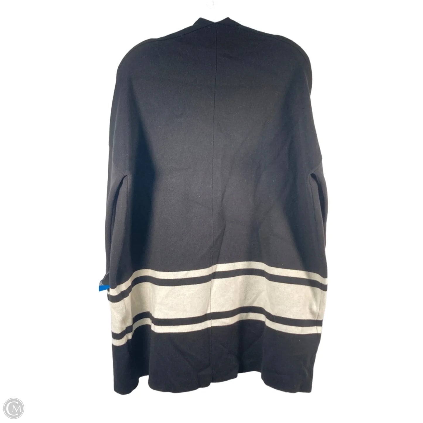 Sweater Cardigan By Anthropologie In Black & Cream, Size: Xs