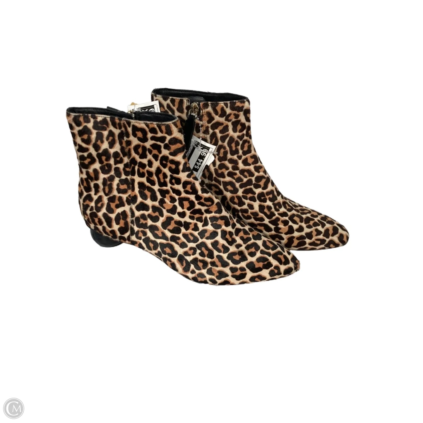 Boots Designer By Kate Spade In Animal Print, Size: 7.5