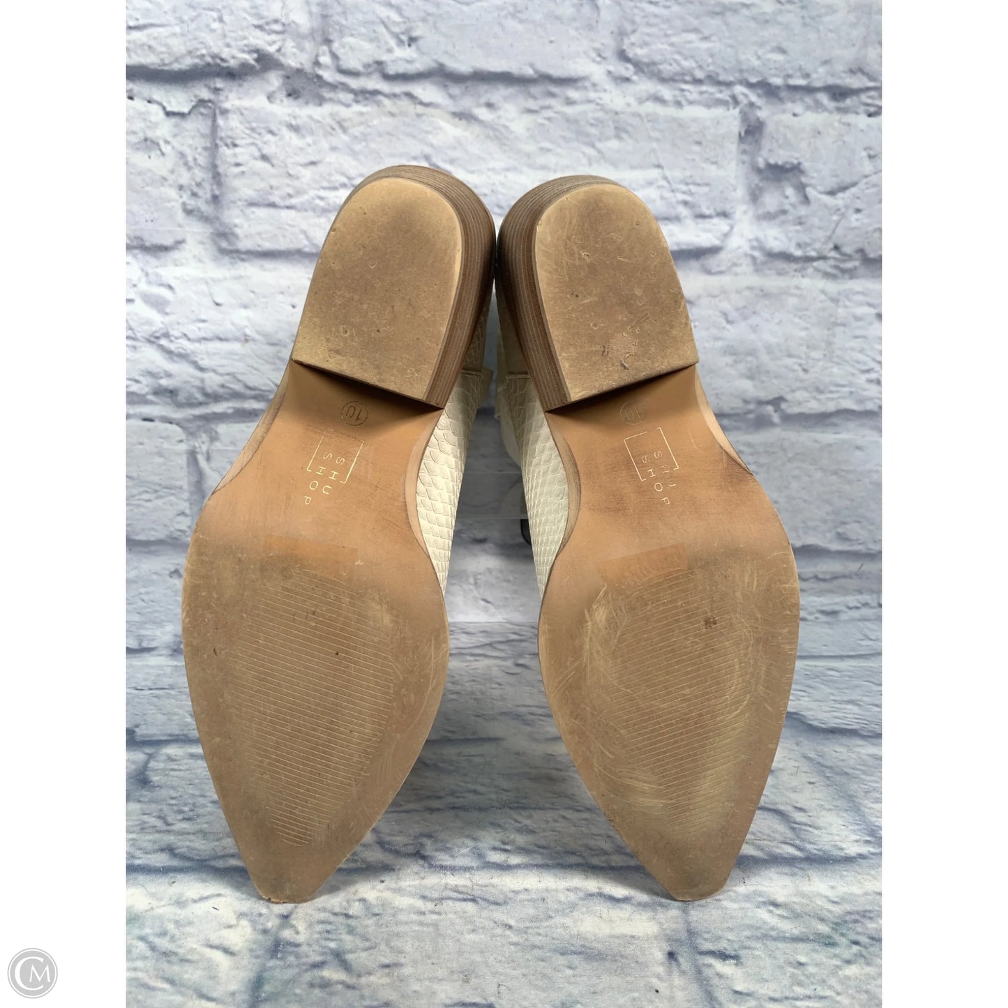 Boots Western By Shu Shop In Cream, Size: 10