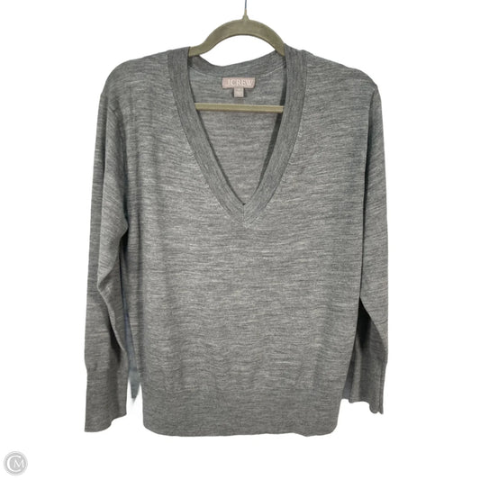 Top Long Sleeve By J. Crew In Grey, Size: S