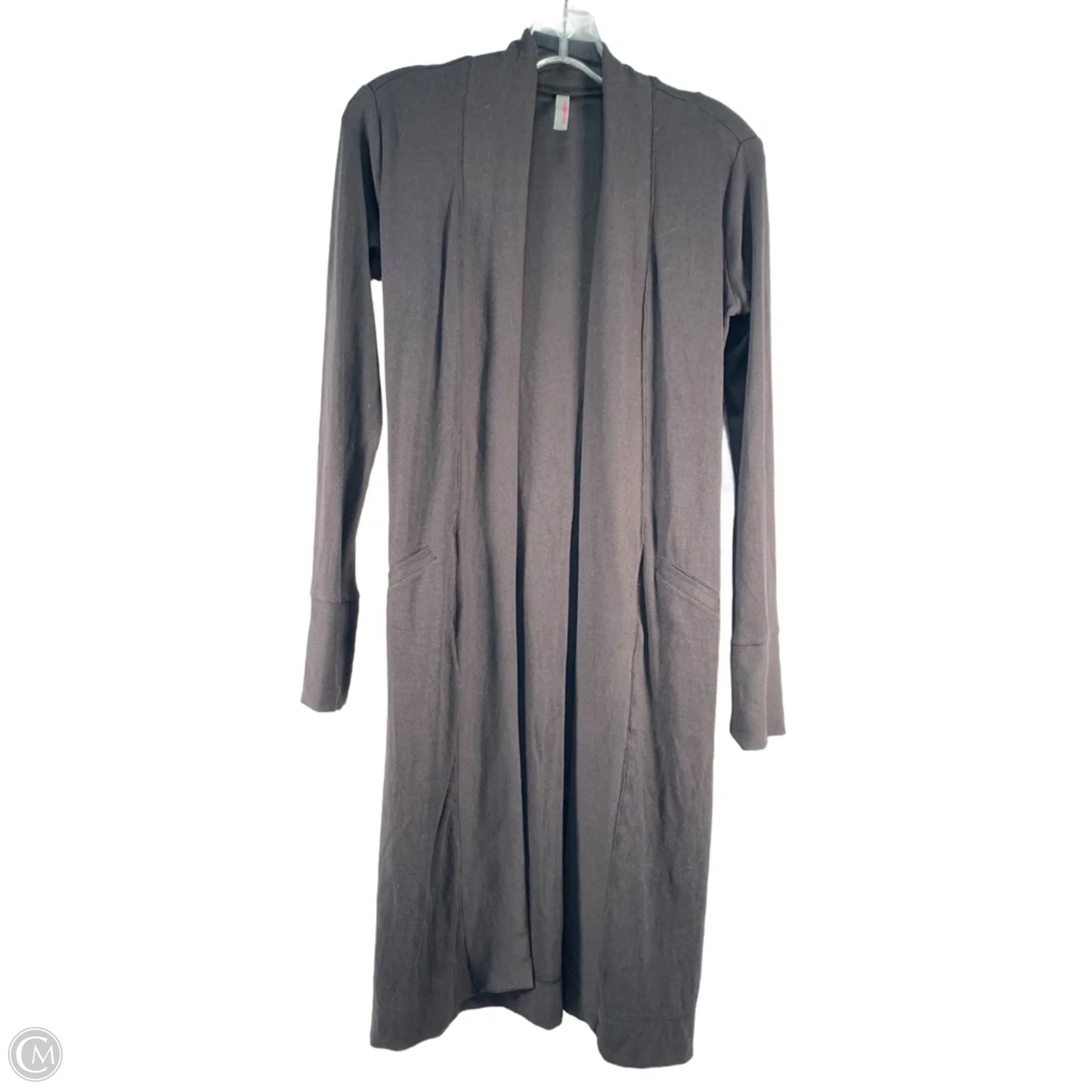 Sweater Cardigan By Commando In Grey, Size: S