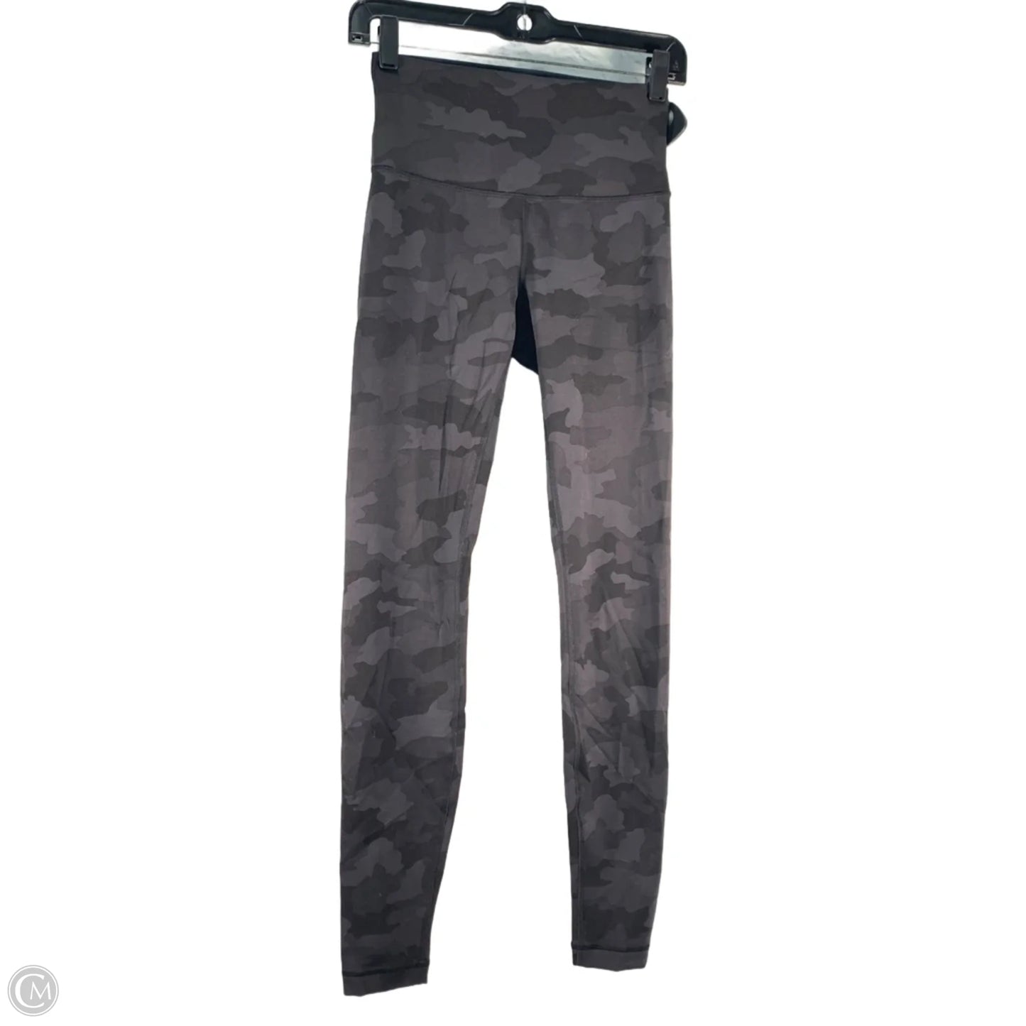 Athletic Top Long Sleeve Collar By Lululemon In Blue, Size: S