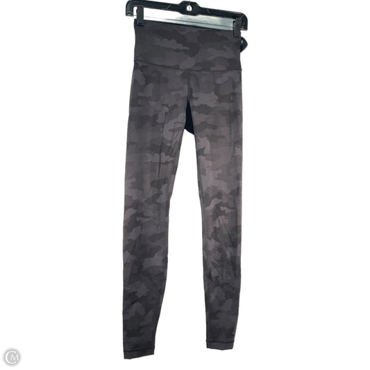 Athletic Top Long Sleeve Collar By Lululemon In Blue, Size: S