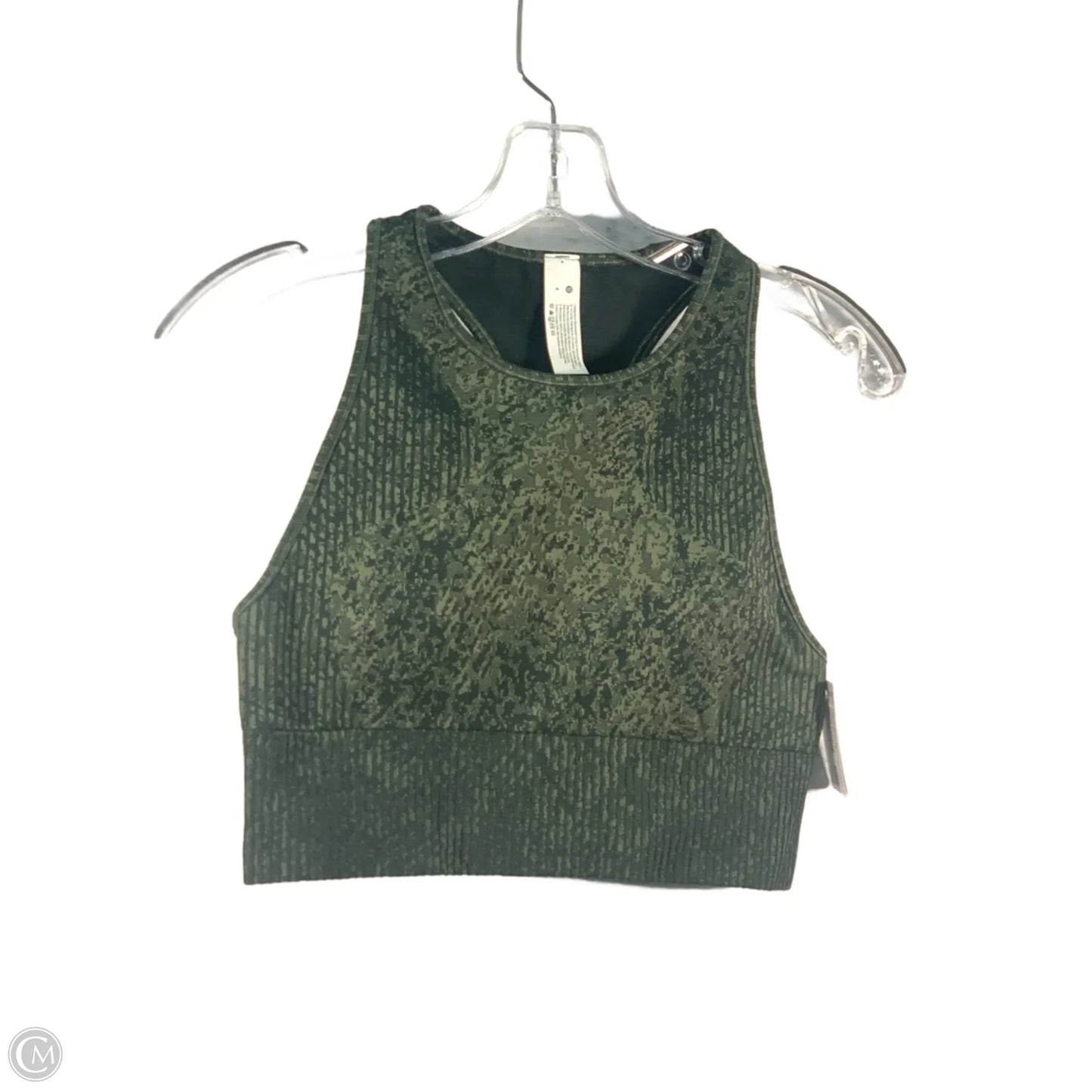 Athletic Bra By Lululemon In Green, Size: M