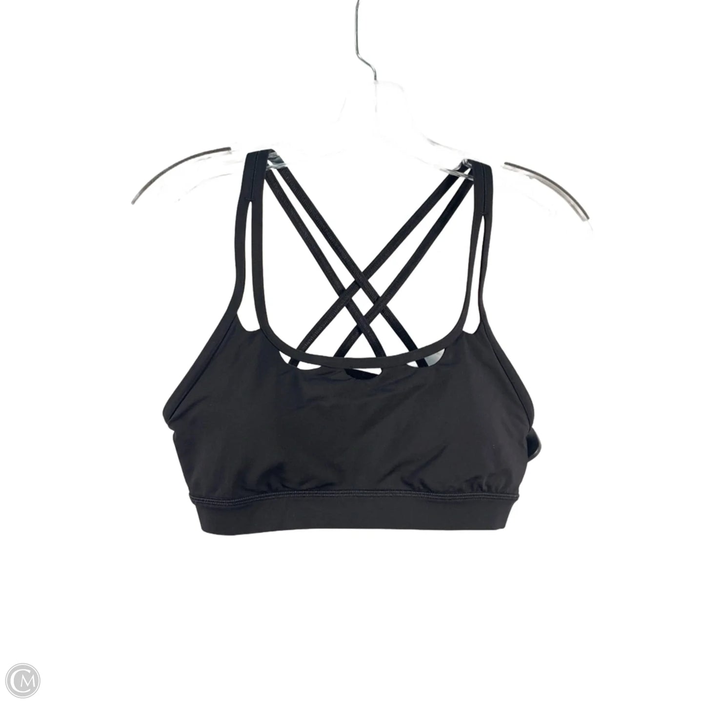 Athletic Bra By Lululemon In Black, Size: M