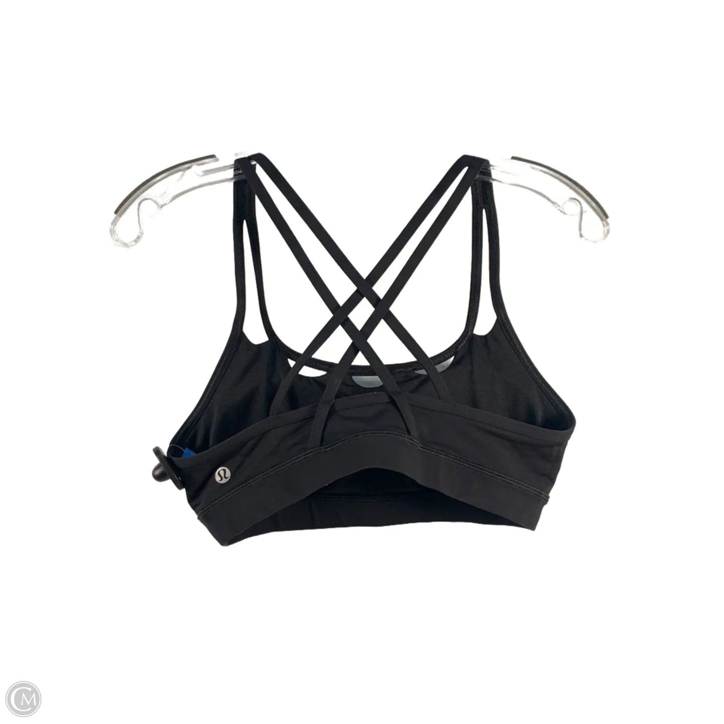 Athletic Bra By Lululemon In Black, Size: M