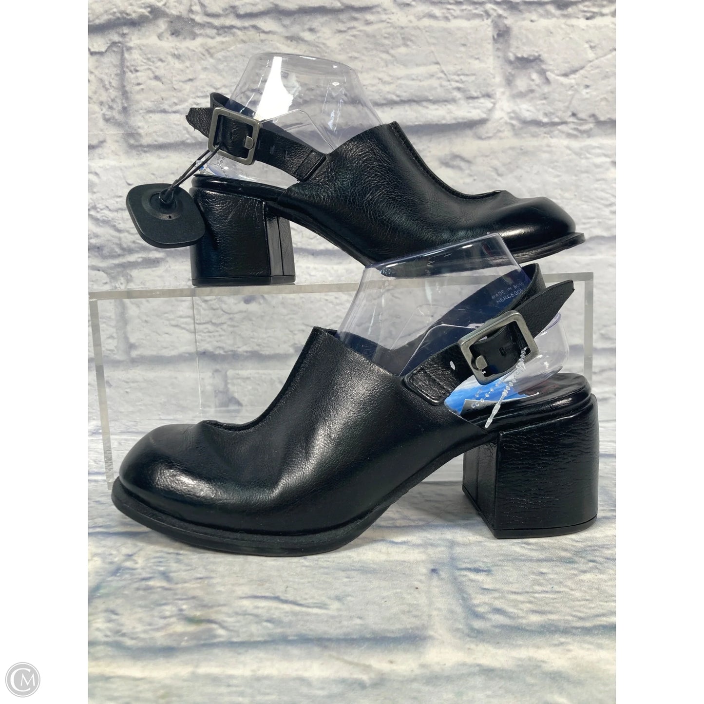 Shoes Heels Block By Clothes Mentor In Black, Size: 8.5