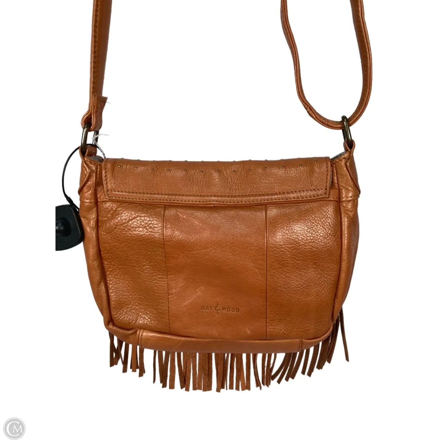 Crossbody Leather By Clothes Mentor, Size: Medium