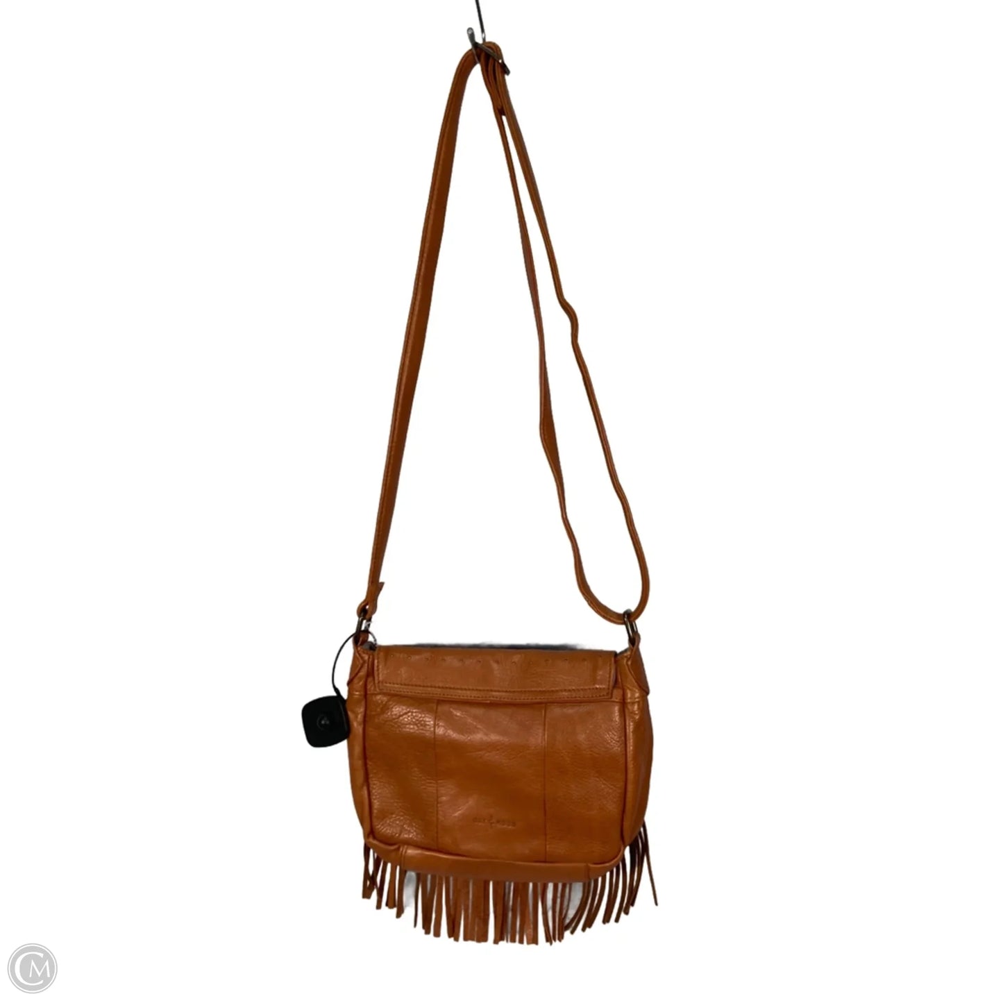 Crossbody Leather By Clothes Mentor, Size: Medium