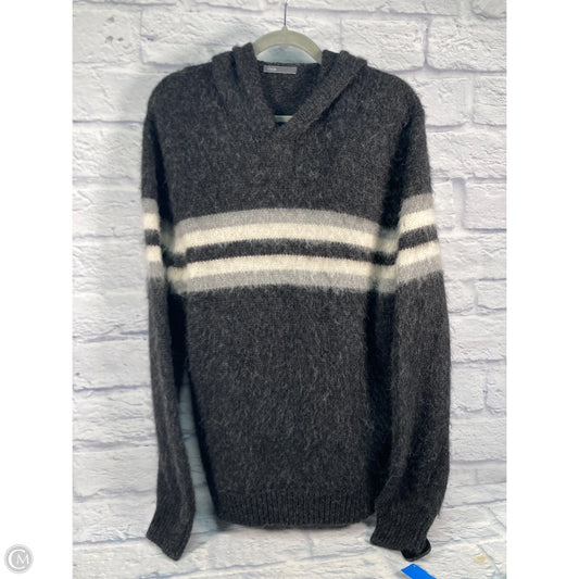 Sweater By Vince In Black & Cream, Size: L