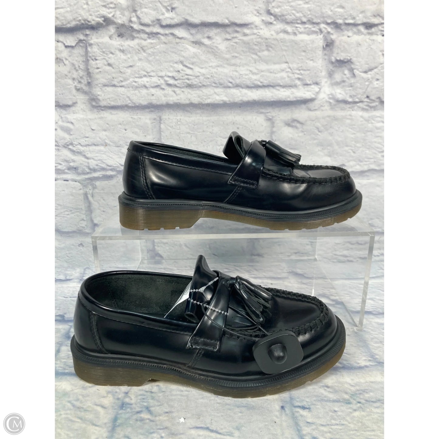 Shoes Flats By Dr Martens In Black, Size: 8