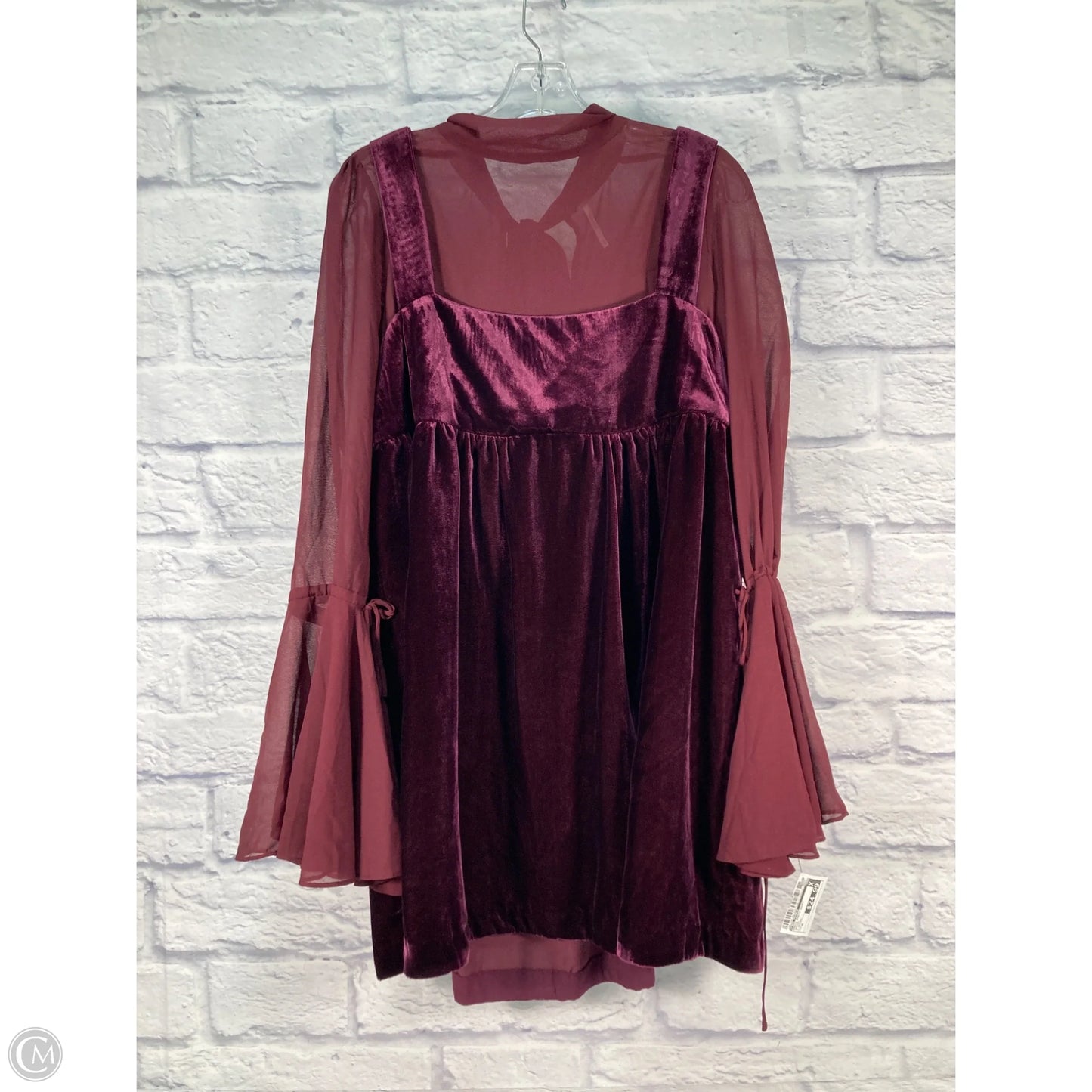Dress Party Short By Free People In Maroon, Size: M