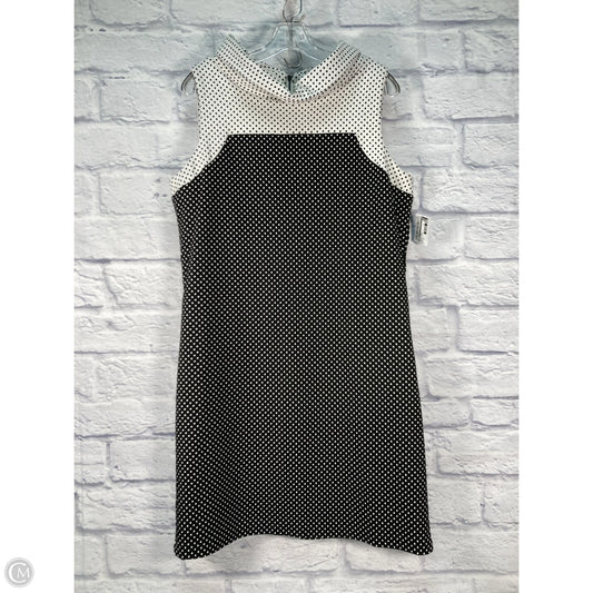 Dress Work By Dkny In Black & Cream, Size: Xl