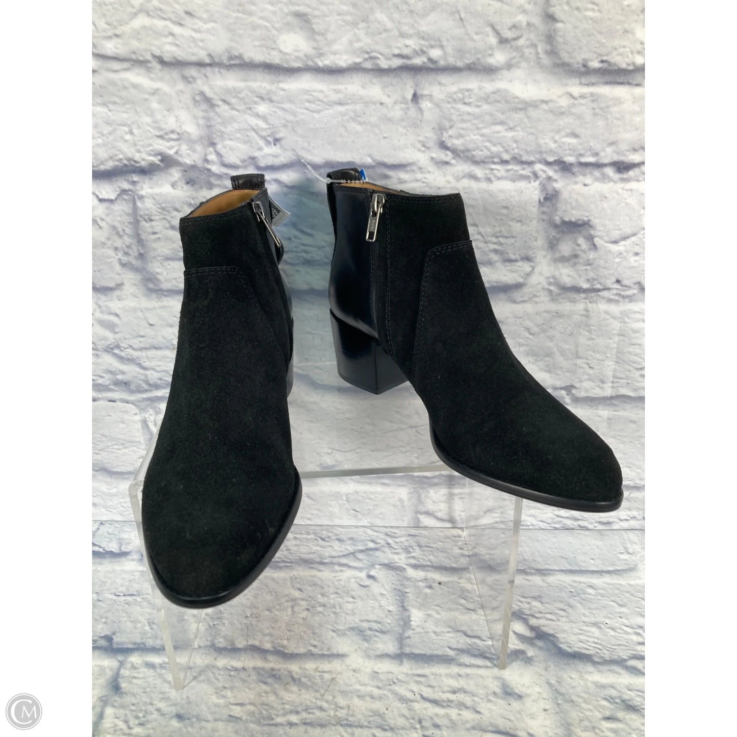 Boots Ankle Heels By Madewell In Black, Size: 8