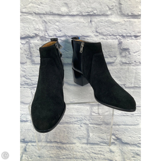 Boots Ankle Heels By Madewell In Black, Size: 8