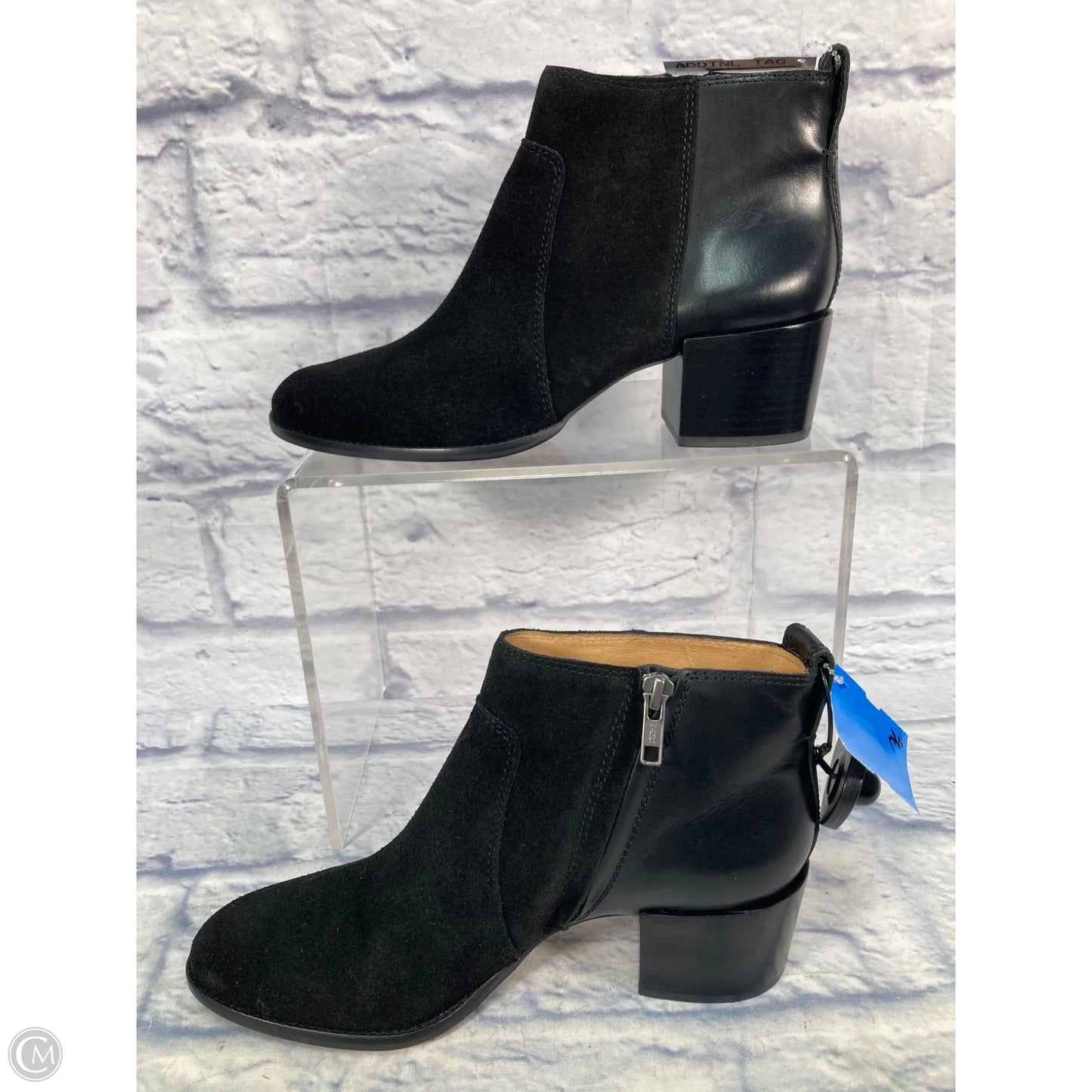 Boots Ankle Heels By Madewell In Black, Size: 8