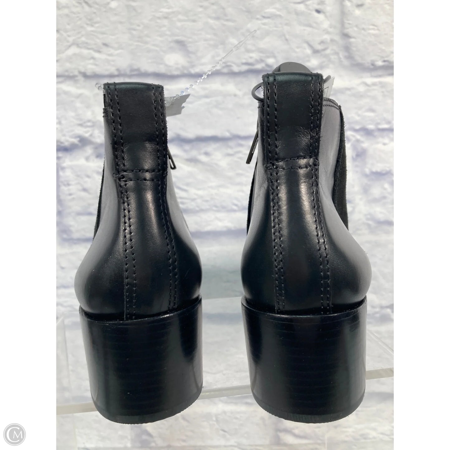 Boots Ankle Heels By Madewell In Black, Size: 8