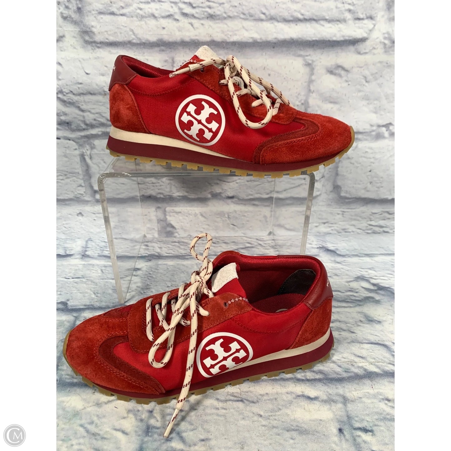 Shoes Designer By Tory Burch In Red, Size: 5