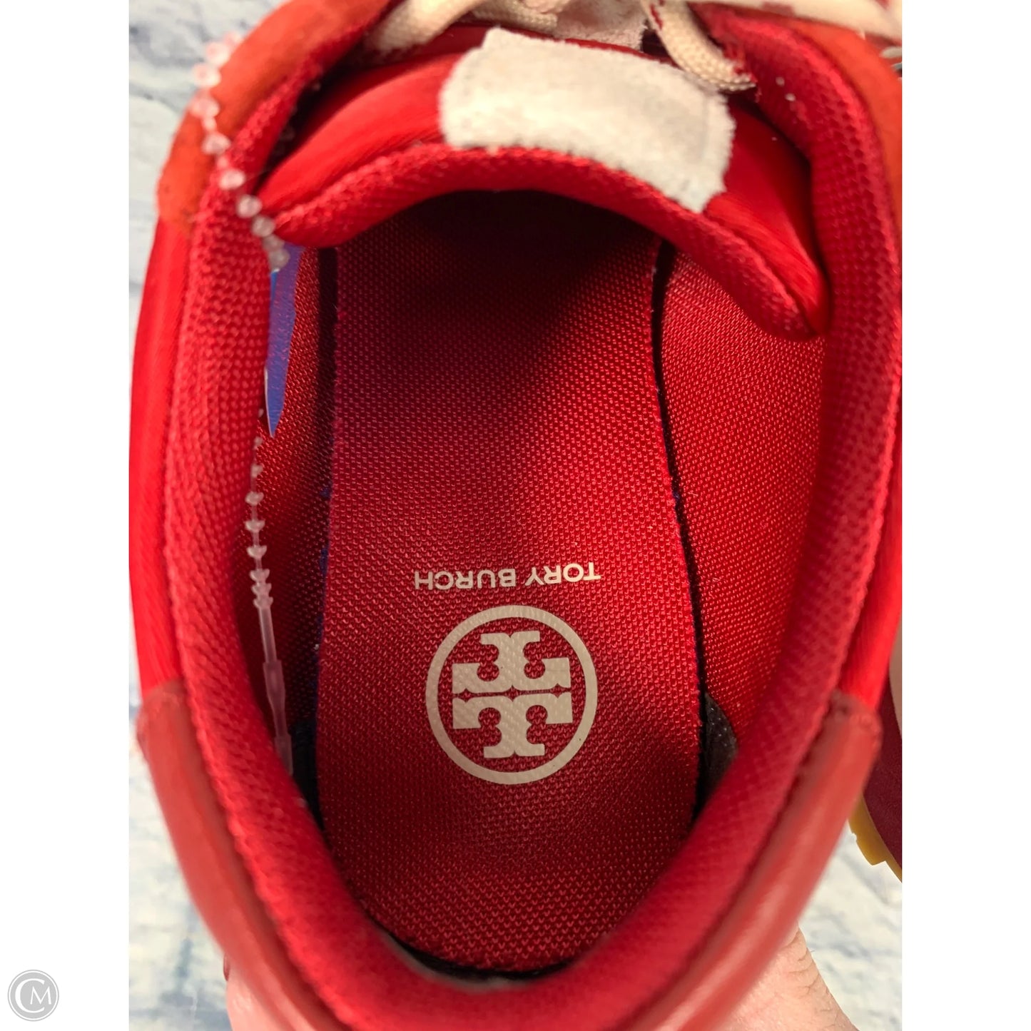 Shoes Designer By Tory Burch In Red, Size: 5