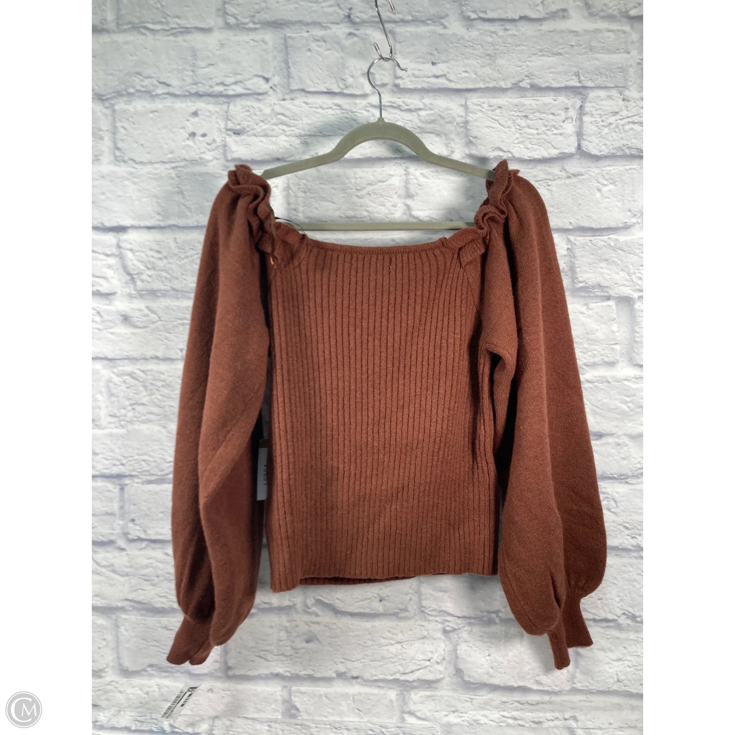 Sweater By Lucca Couture In Brown, Size: S