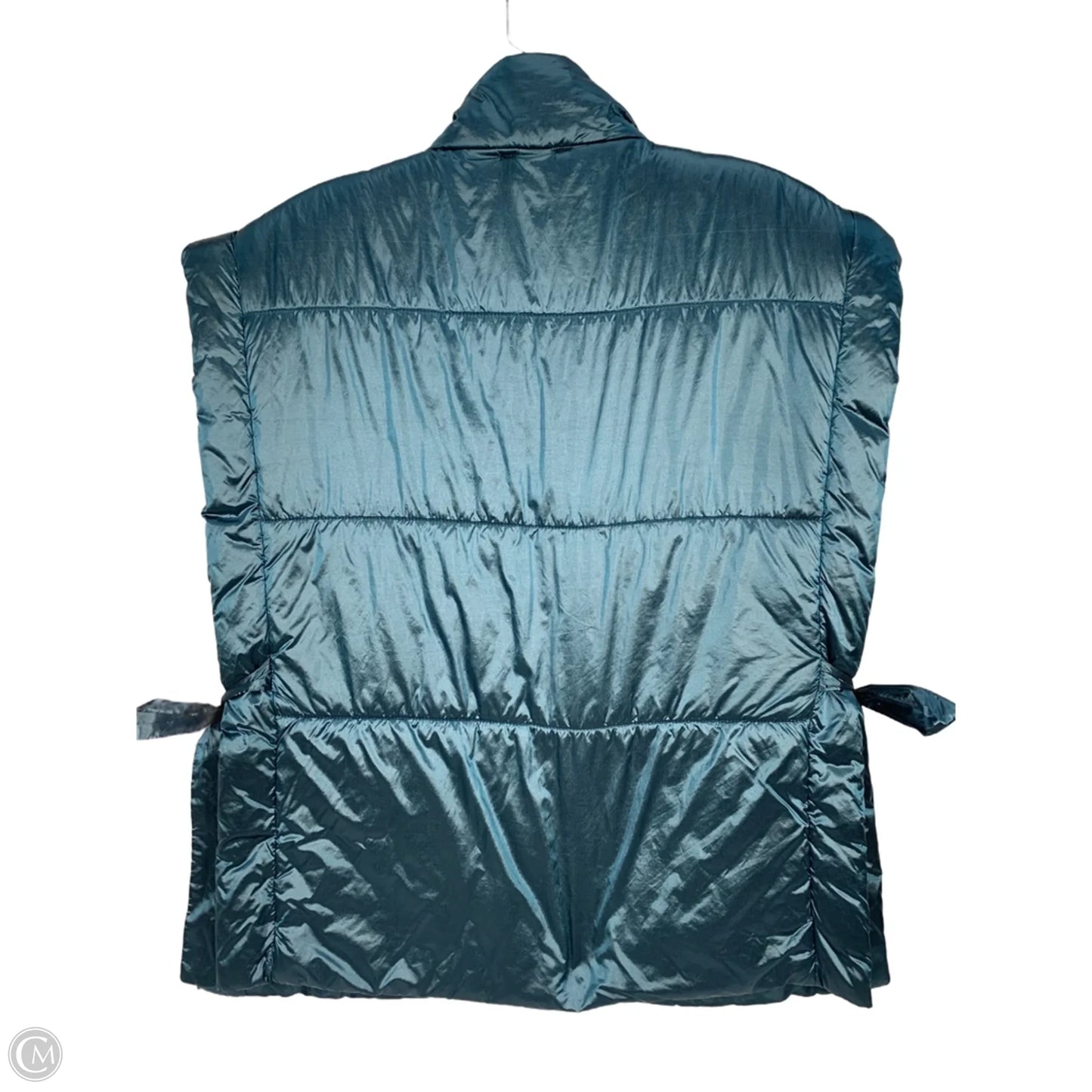 Vest Puffer & Quilted By Pilcro In Blue, Size: Osfm