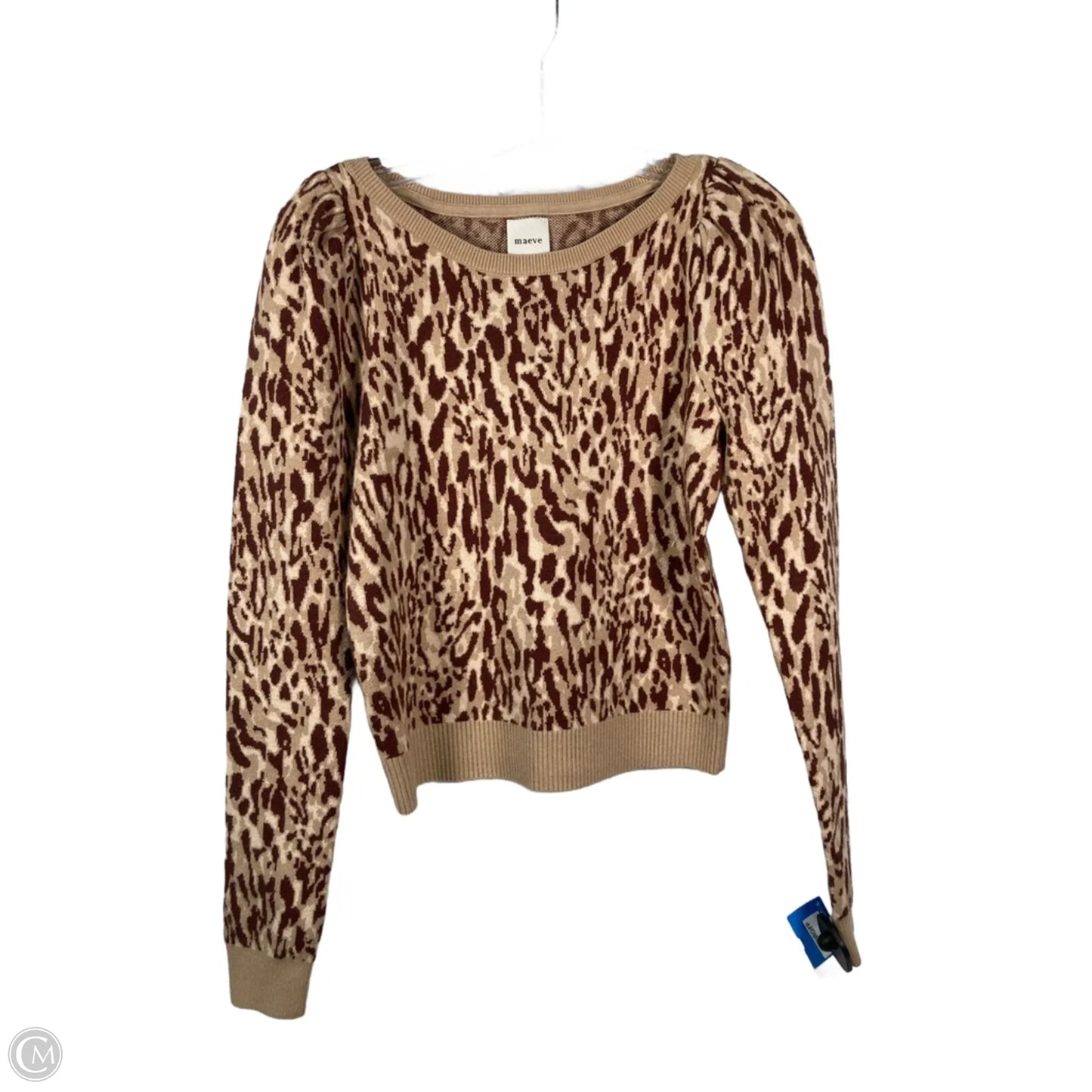 Sweater By Maeve In Animal Print, Size: S