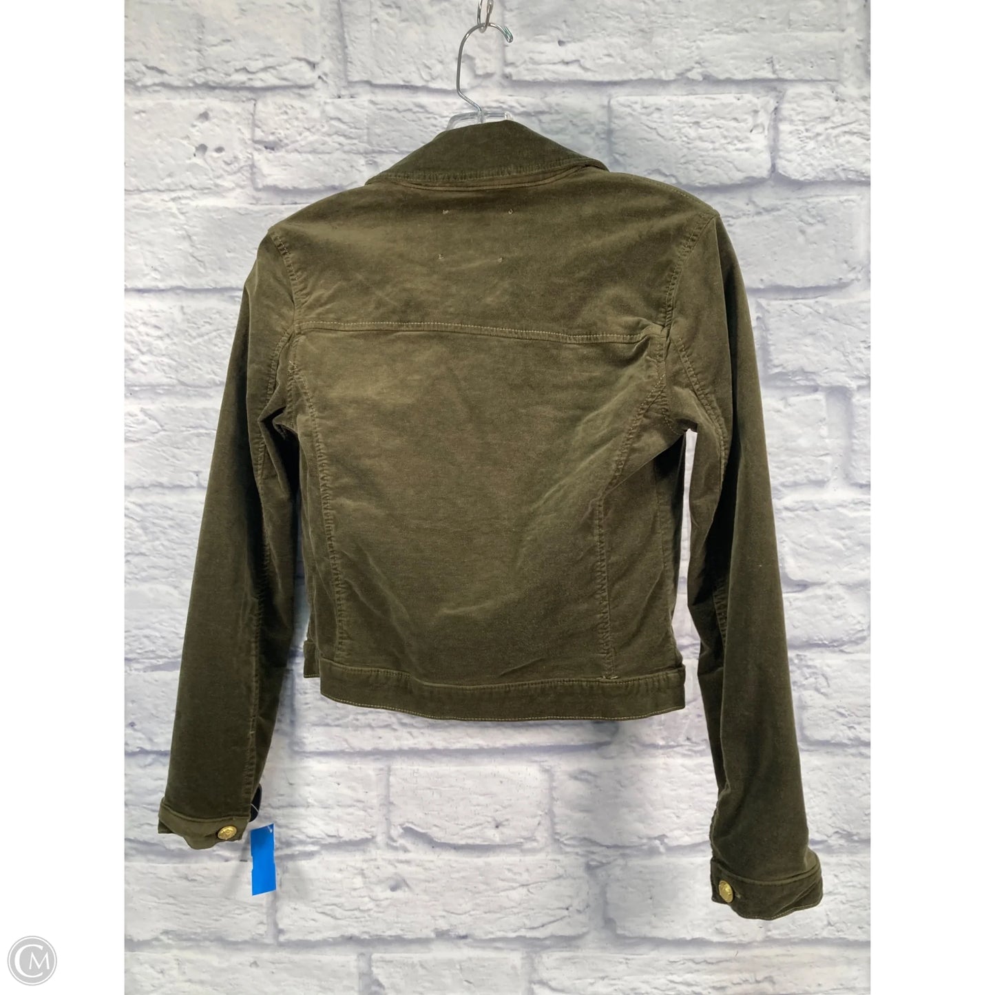 Jacket Shirt By L Agence In Green, Size: S