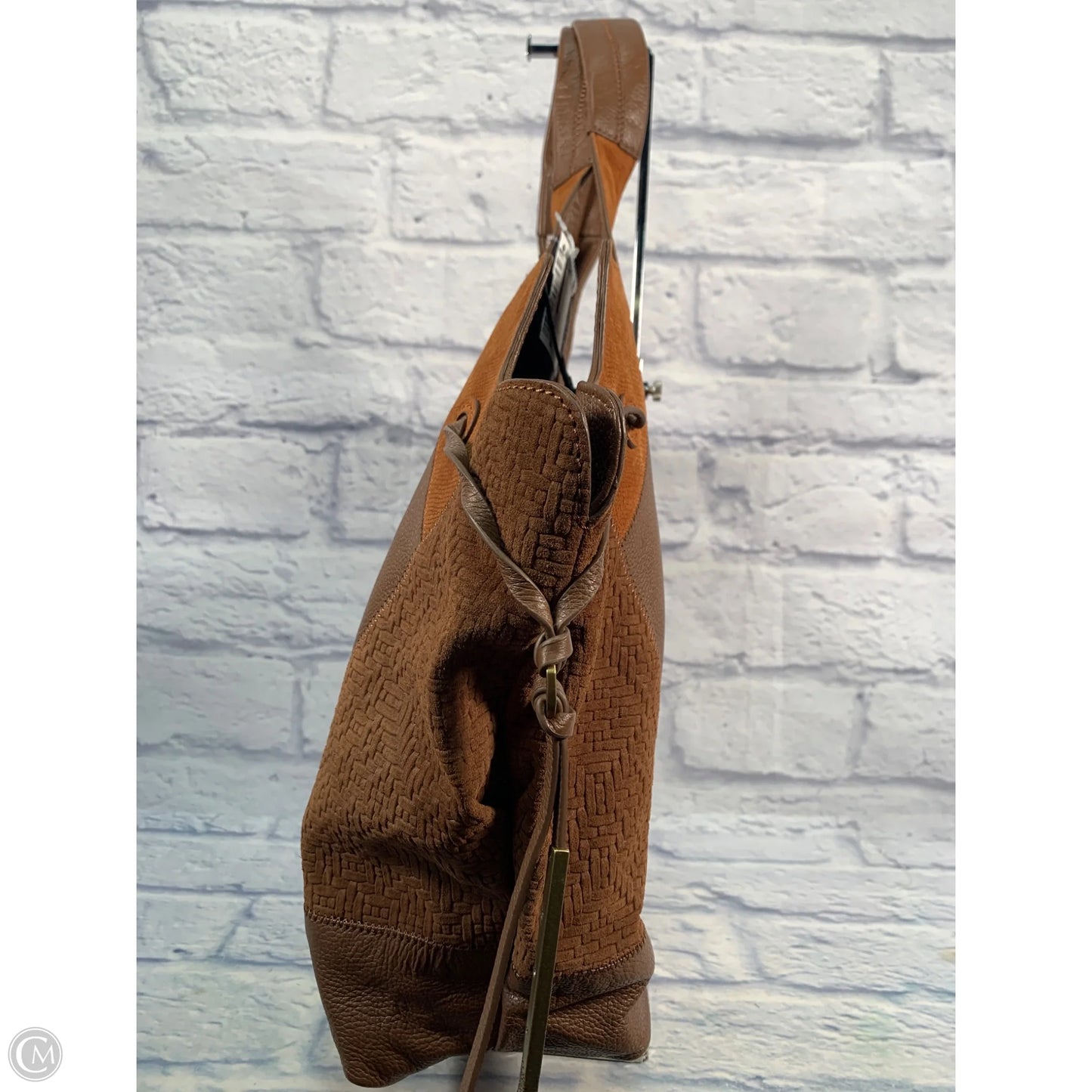 Tote Leather By Ella Moss, Size: Large