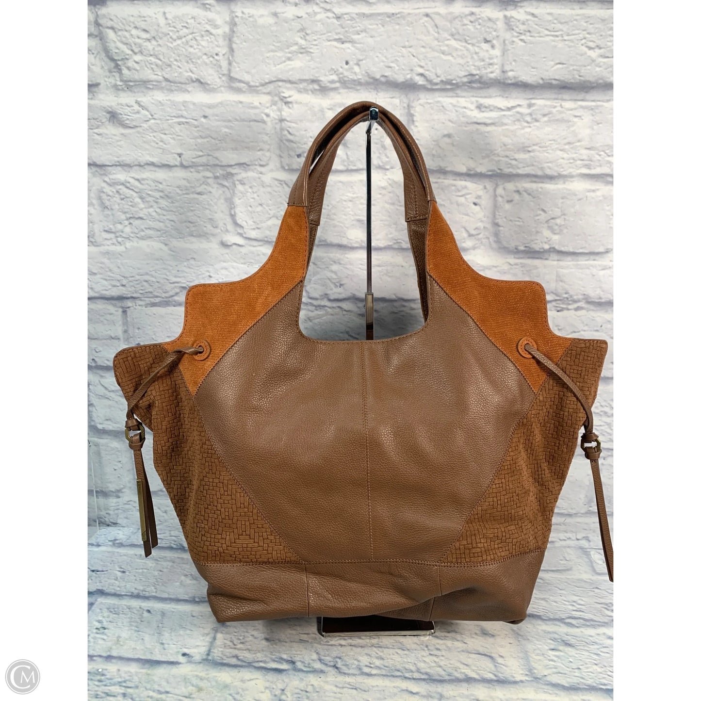 Tote Leather By Ella Moss, Size: Large