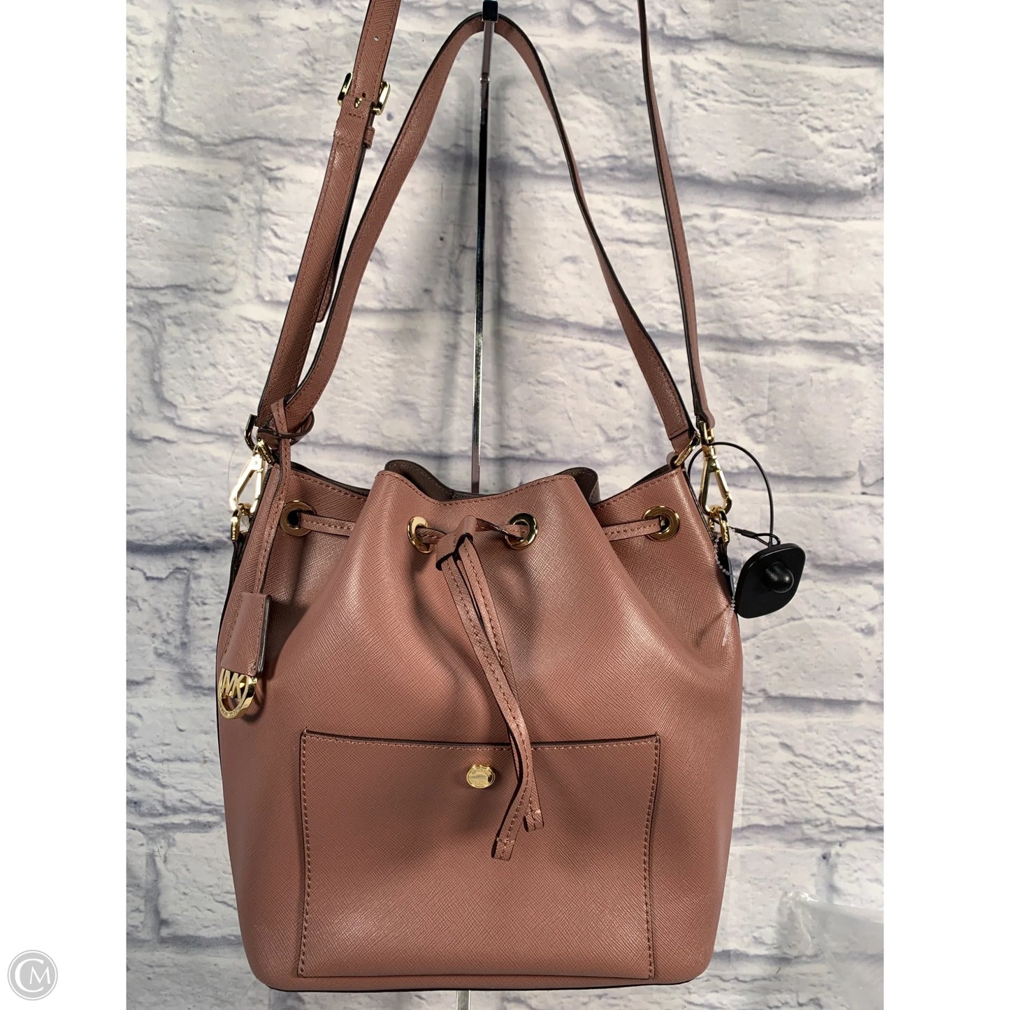 Crossbody Leather By Michael By Michael Kors, Size: Medium