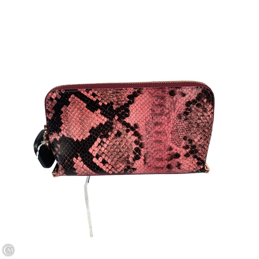 Makeup Bag Leather By Ted Baker, Size: Small