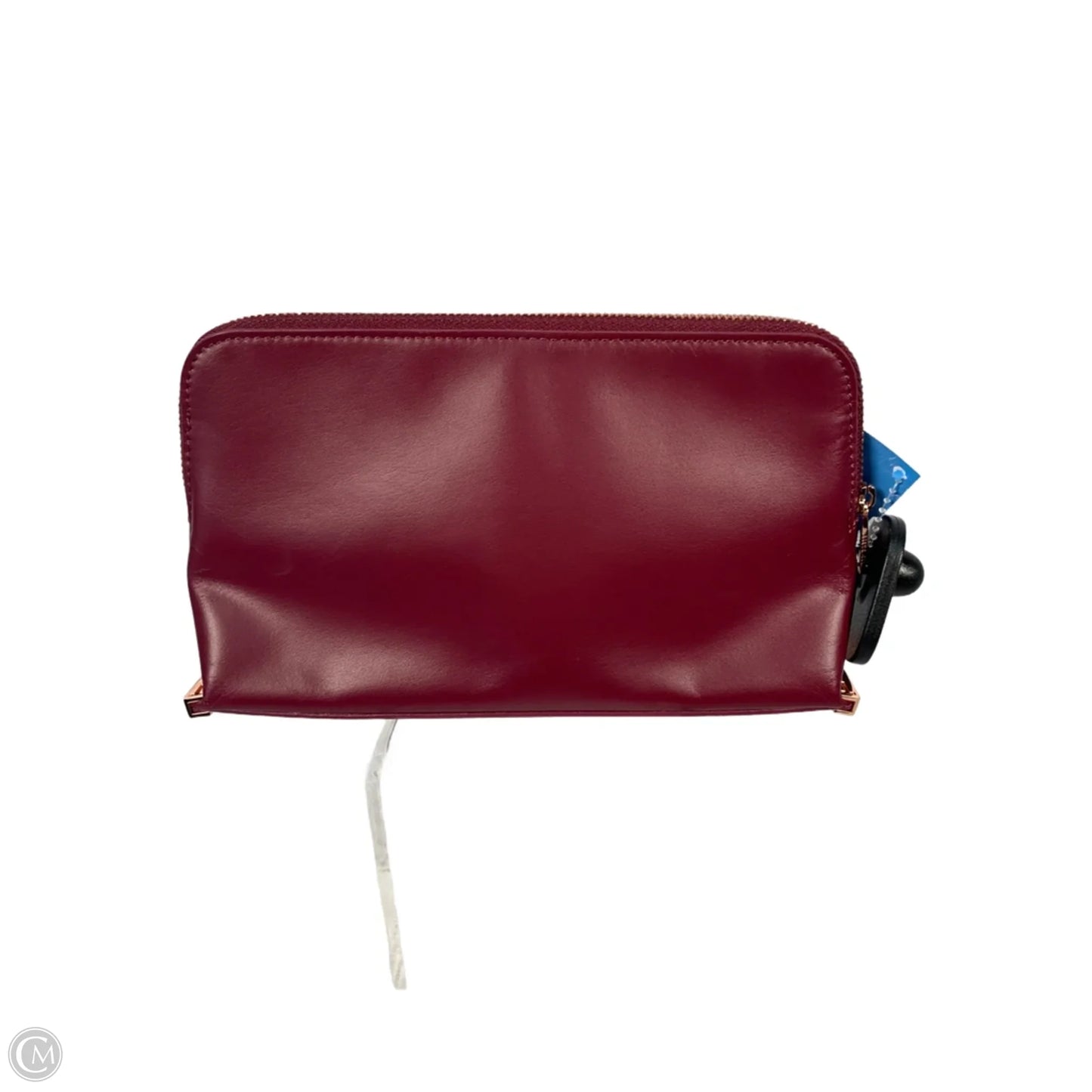 Makeup Bag Leather By Ted Baker, Size: Small
