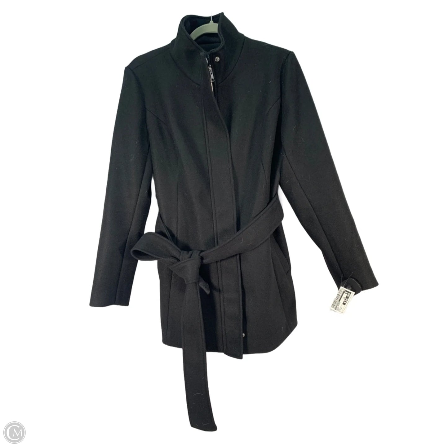 Coat Peacoat By 41 Hawthorn In Black, Size: Lp