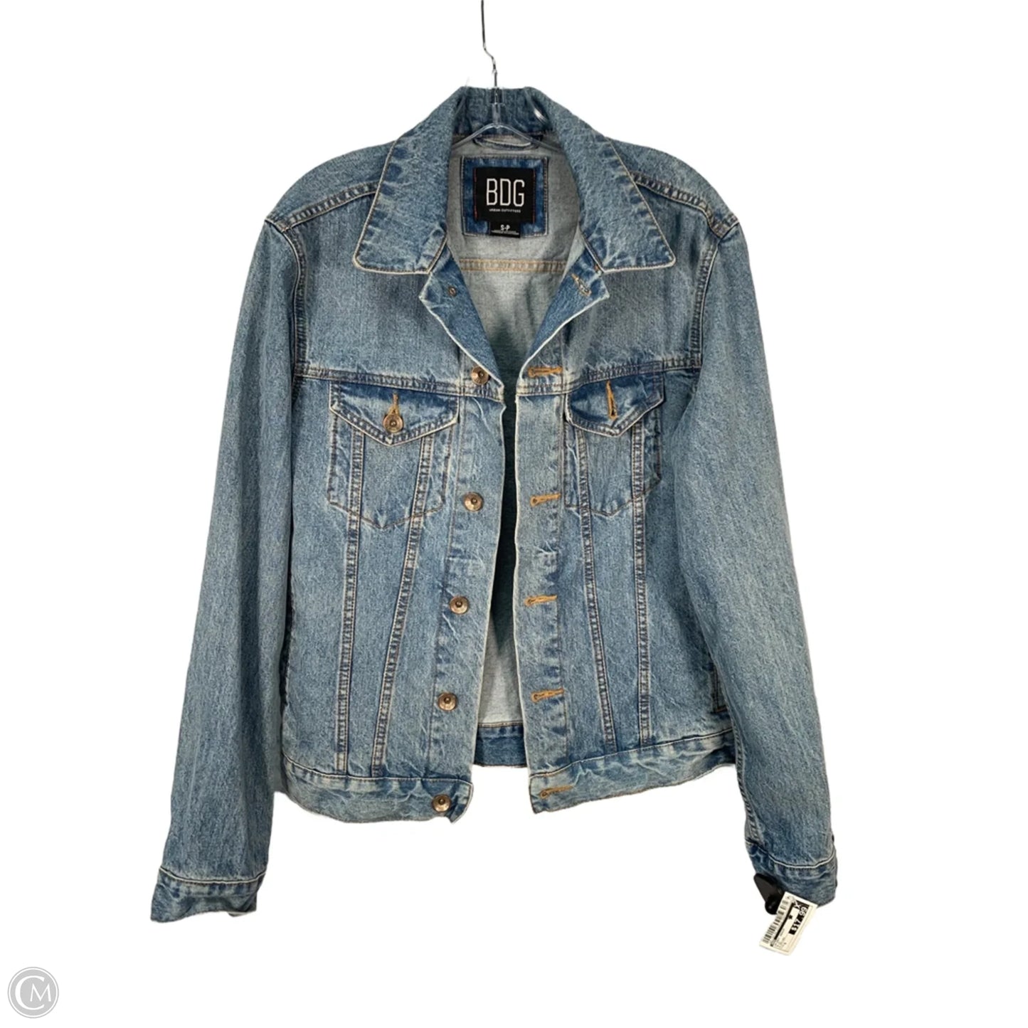 Jacket Denim By Bdg In Blue, Size: S