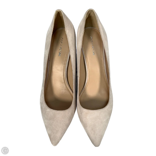 Shoes Heels Block By Clothes Mentor In Tan, Size: 9