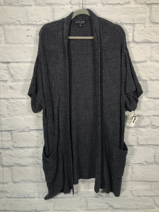 Sweater Cardigan By Barefoot Dreams In Navy, Size: L