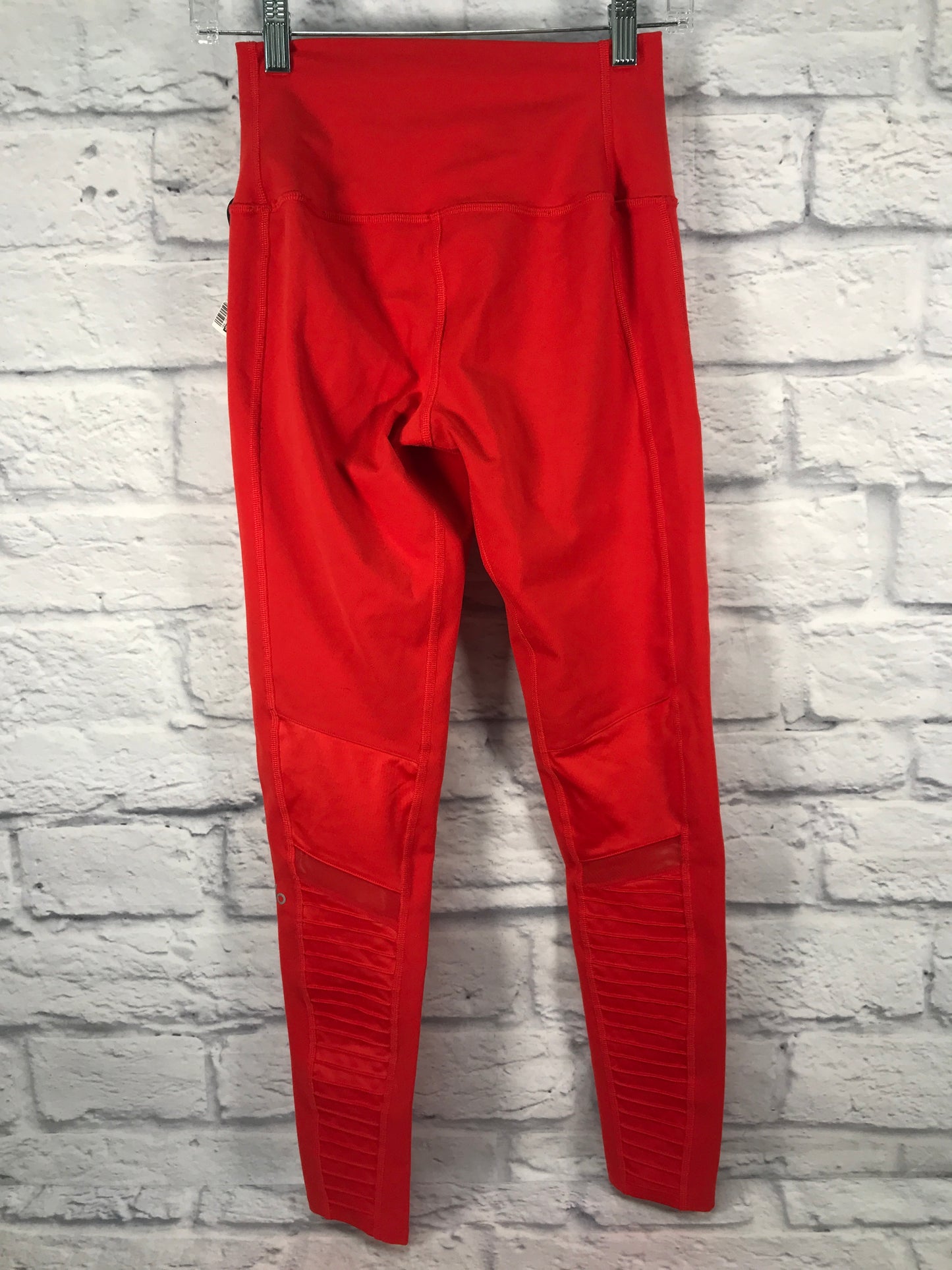 Athletic Leggings By Alo In Orange, Size: S