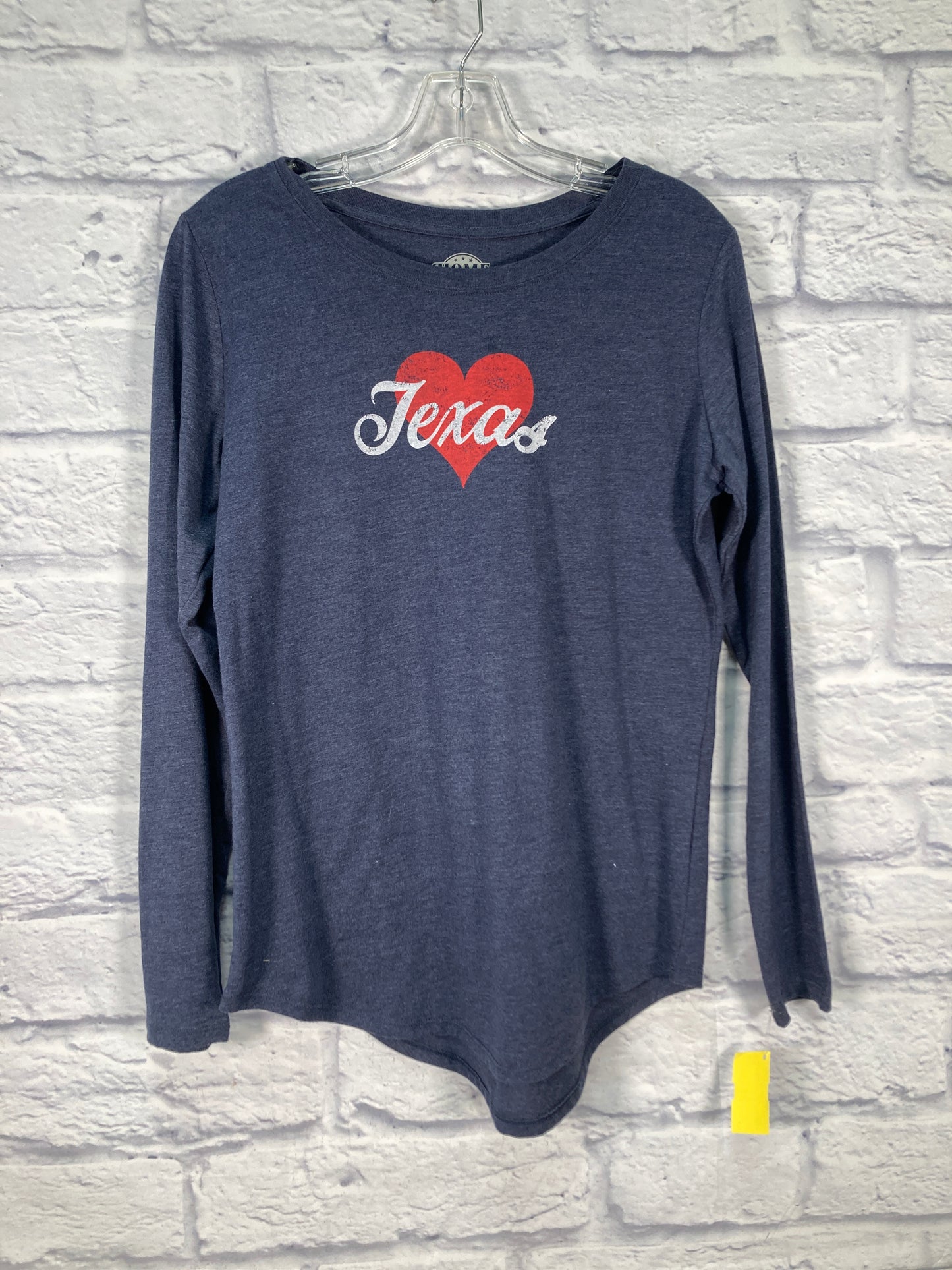 Top Long Sleeve Basic By Clothes Mentor In Navy, Size: S