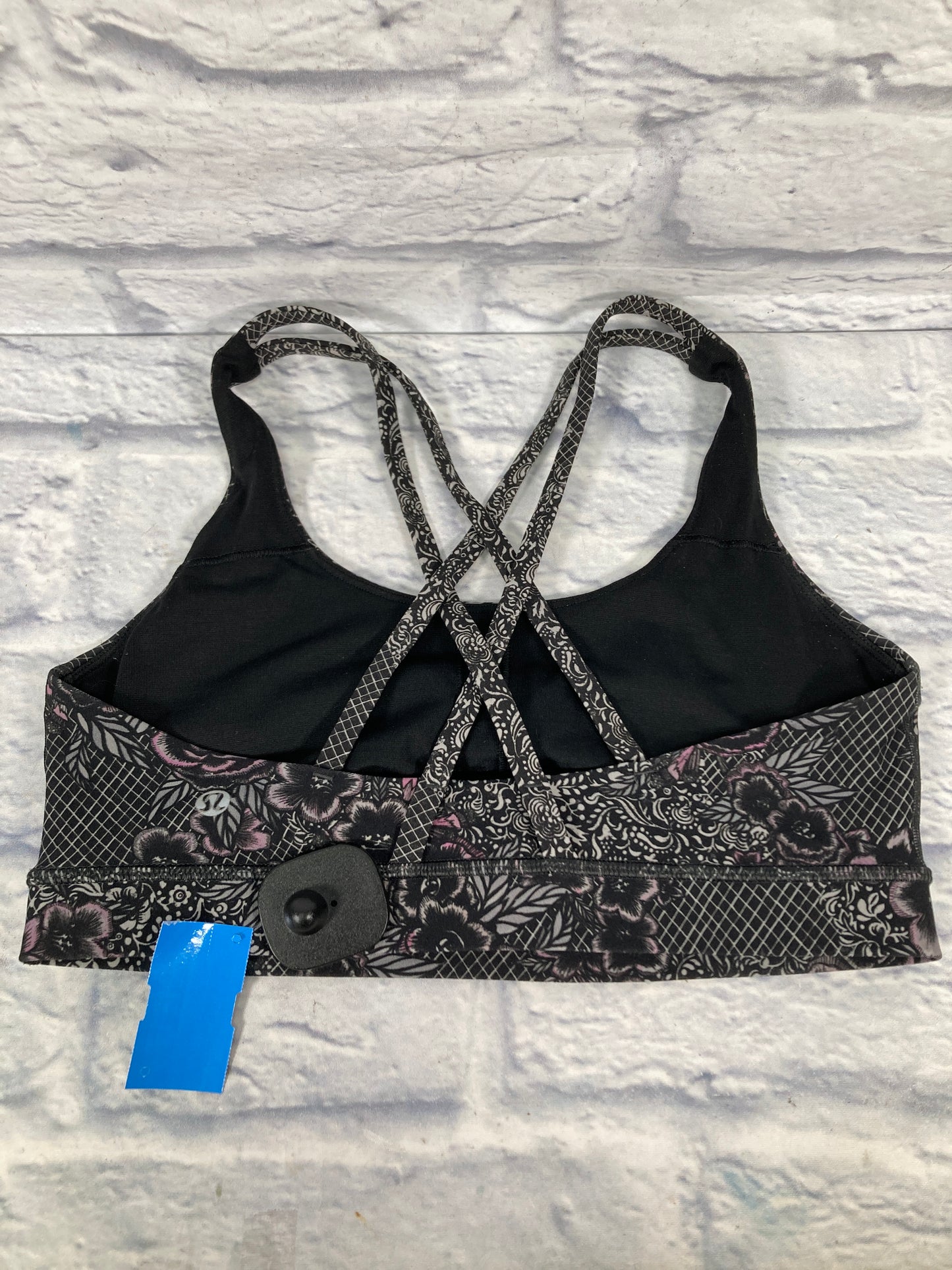 Athletic Bra By Lululemon In Black, Size: M