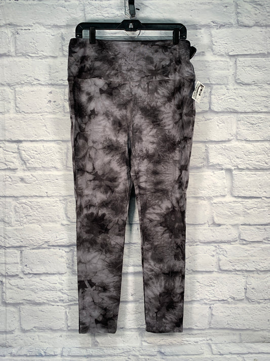 Athletic Leggings By Rachel Zoe In Grey, Size: Xl