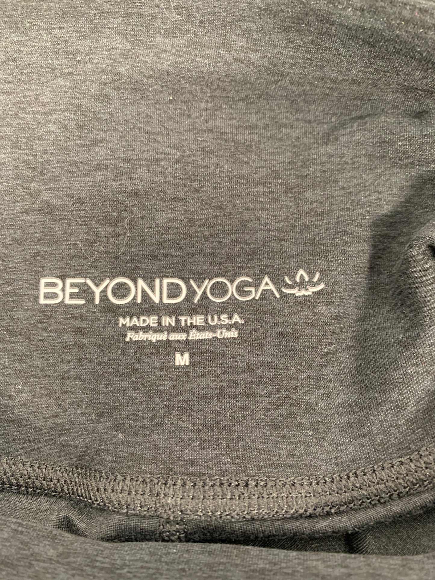 Athletic Leggings By Beyond Yoga In Black, Size: M