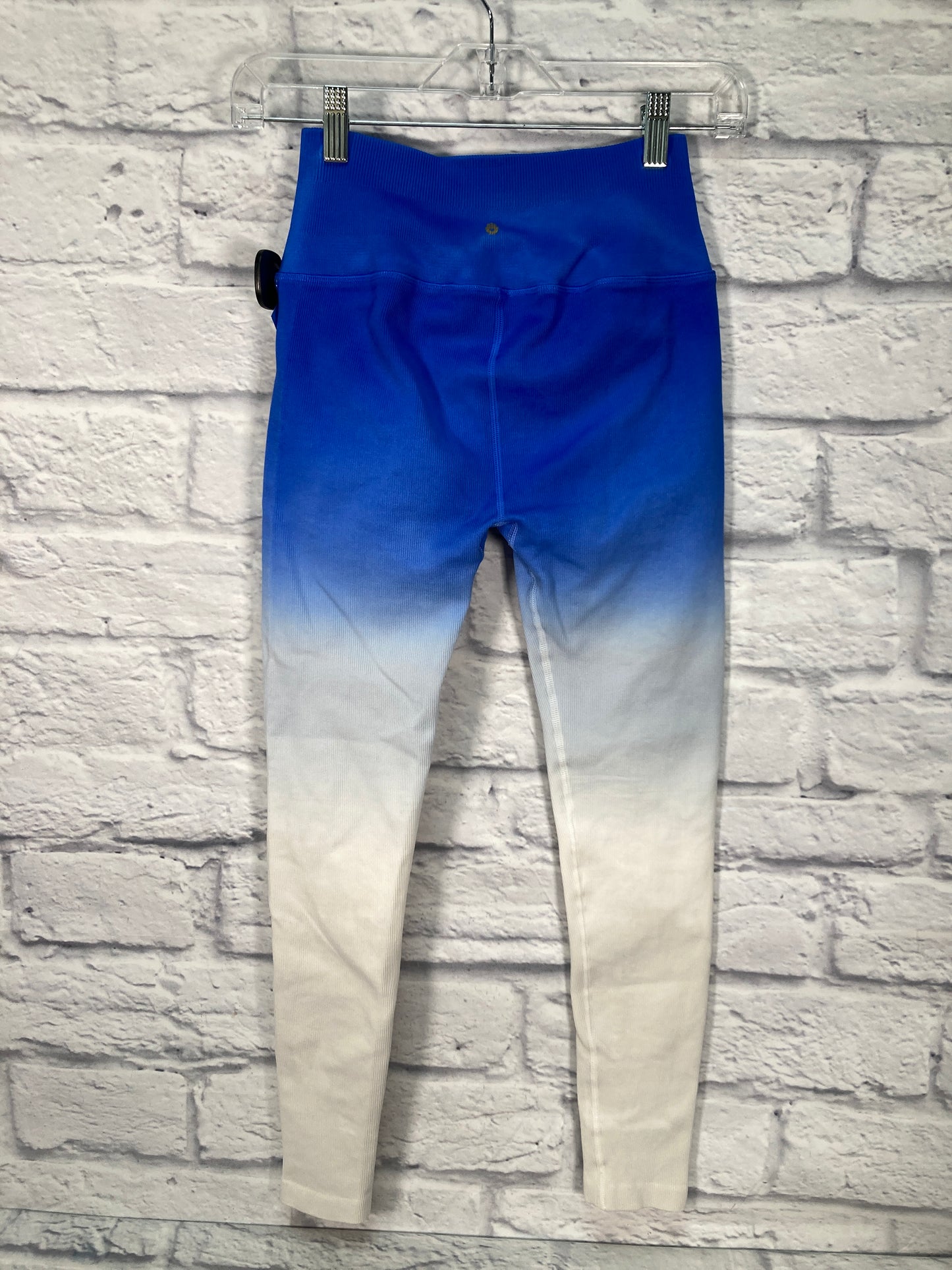 Athletic Leggings By Spiritual Gangster In Blue, Size: M